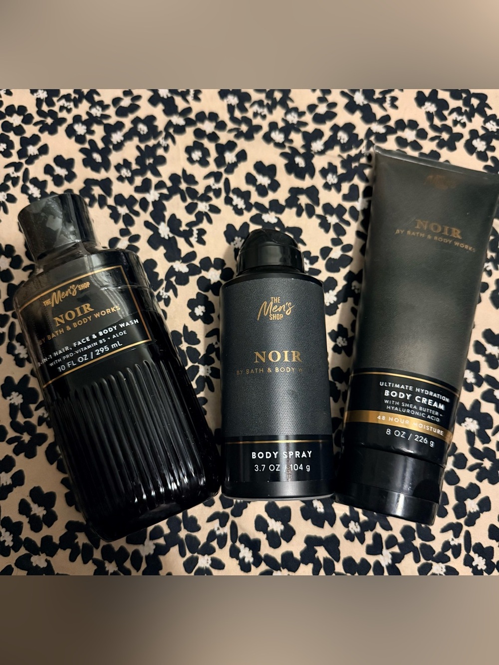 Bath & Body Works Men’s NOIR fragrance set
